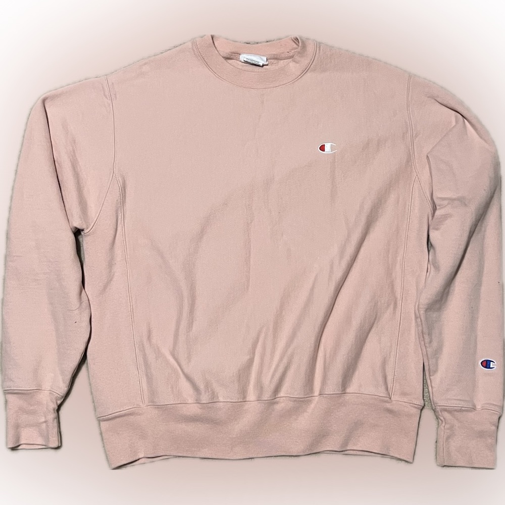 Embroidered Champion Crew Neck